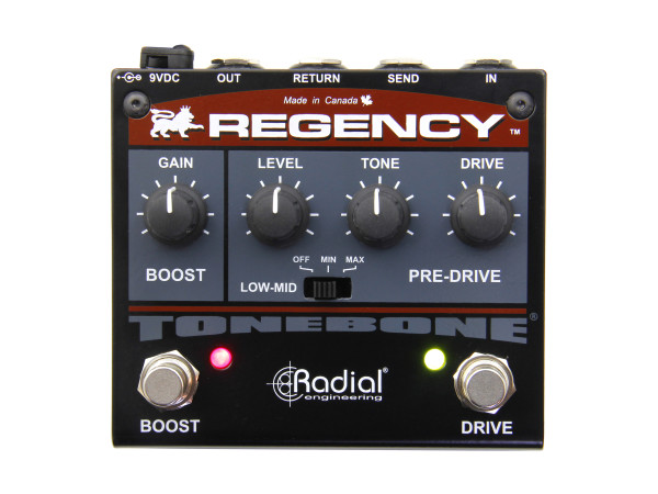 Regency - Overdrive & Boost Pedal