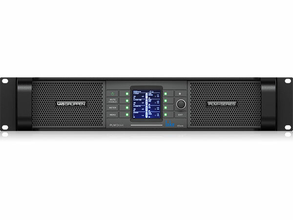 Lab Gruppen PLM+ 5K44 - 5000 Watt Amplifier with 4 Flexible Output Channels, Lake Digital Signal Processing and Digital Audio Networking