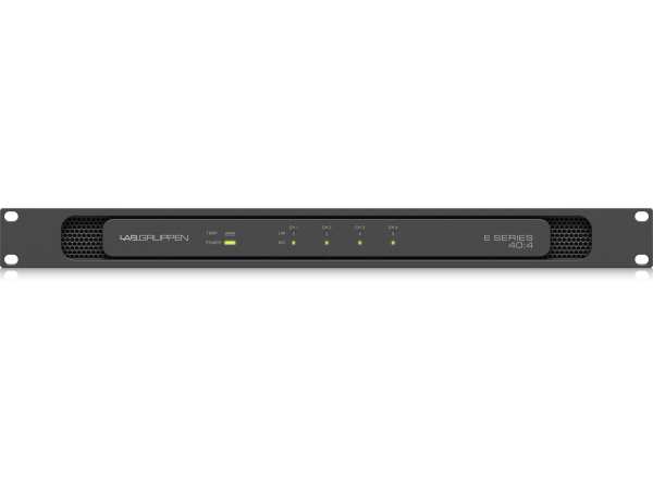 Lab Gruppen E-Series E 40:4 4000 Watt Amplifier with 4 Flexible Output Channels