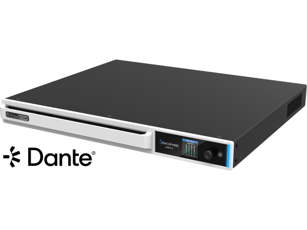 AtlasIED Atmosphere AZMP4-D - 4-Zone Dante Enabled Audio Signal Processor with 600-Watt Amplifier