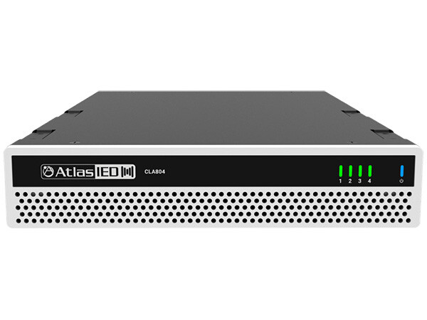 AtlasIED CLA804 Four-Channel 800W Multi Impedance Power Share Amplifier