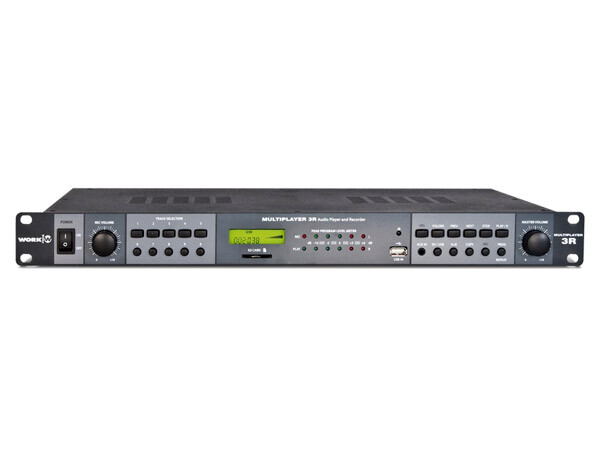 Work MULTIPLAYER 3R - USB/SD player/recorder with RS232 - B-Stock