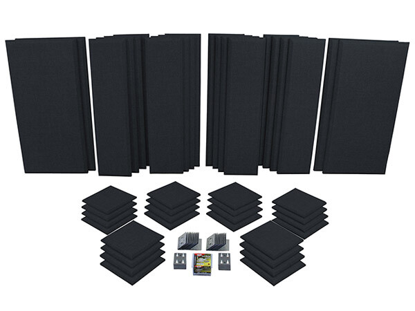 Primacoustic London 16 Acoustic Wall Panel Room Kit  in Black - B-Stock