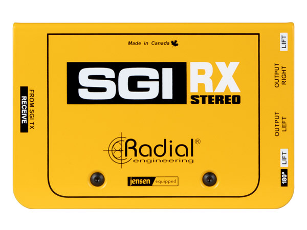 Radial SGI Stereo RX Receiver Instrument Line Driver