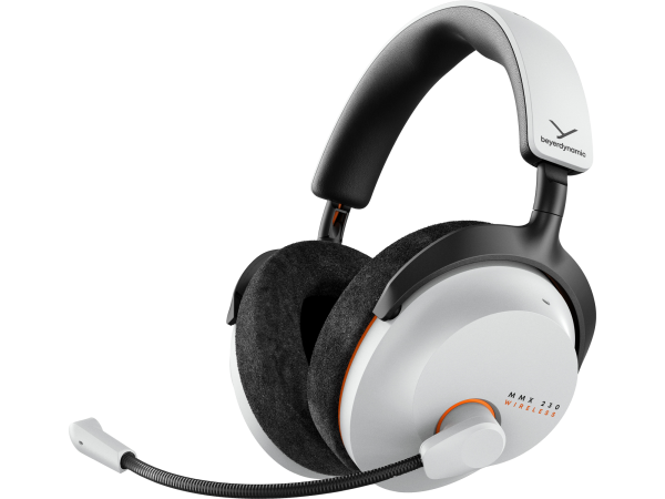 beyerdynamic MMX 230 Wireless Premium Closed-Back ANC Gaming Headset in White - B-Stock