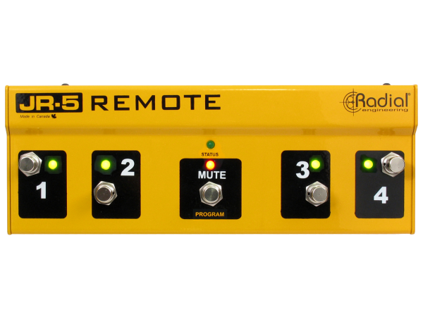 Radial Engineering JR-5 - Multi-Switch Remote for JX42 V2 & JX44 V2