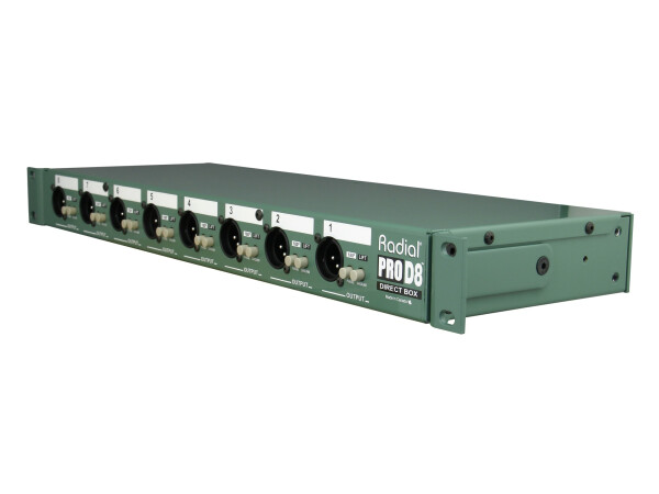 Radial Engineering ProD8 - Eight Channel Rackmount Passive DI