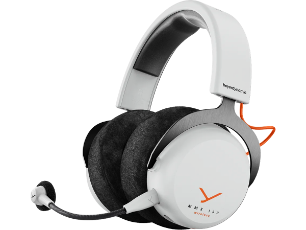 beyerdynamic MMX 150 Wireless Closed-Back Gaming Headset in White