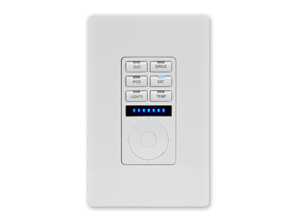 MET-6NE-WH - Metreau 6 Button Keypad - White