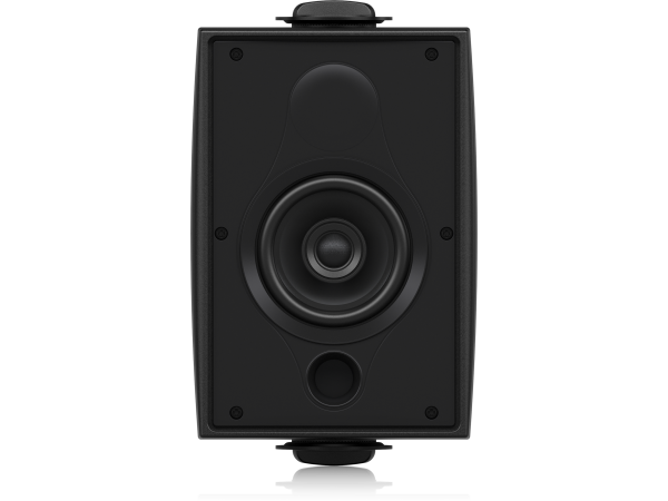 Tannoy DVS 4T 4" Coaxial Surface-Mount Loudspeaker with Transformer for Installation Applications in Black