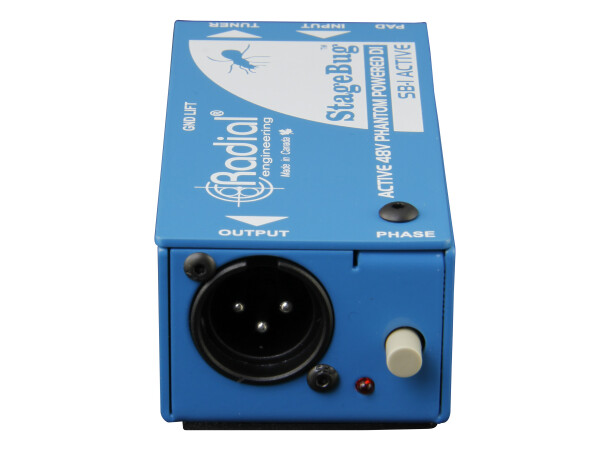 Radial Engineering StageBug SB-1 - Compact Active Direct Box for