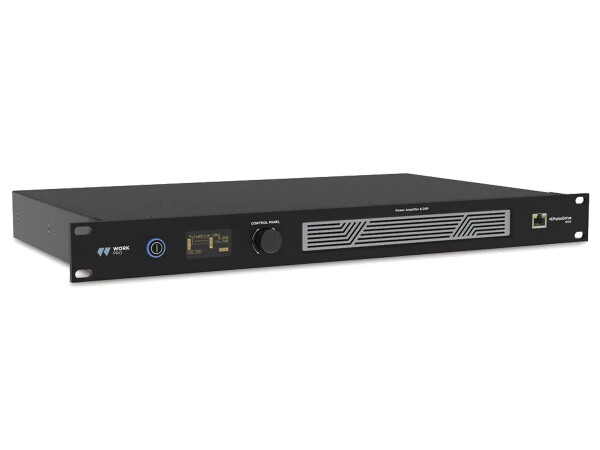 WorkPro PULSE DRIVE 1002 - 2-Channel Class-D DSP Power Amplifier (2 × 500W @ 4 Ohms)