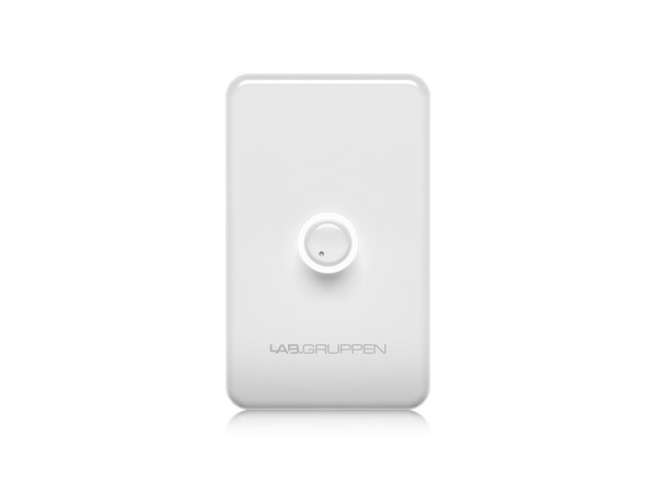 Lab Gruppen Wall Mount Volume Control in Single-Gang Format - White