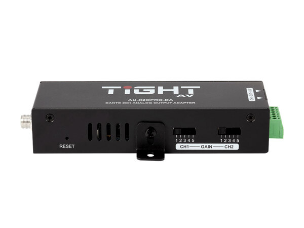 TiGHT AV Dante 2-Channel Output Adapter
