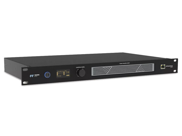 WorkPro PULSE DRIVE 2004 - 4‑Channel Class‑D DSP Power Amplifier (4 × 500W @4 Ohms)