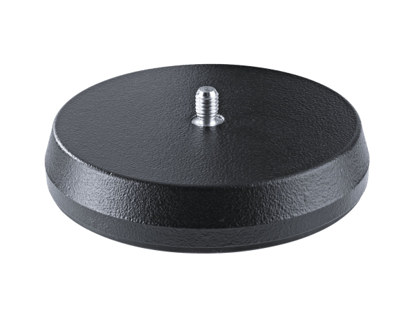 Konig and Meyer 23220 - Sound Absorbing Table Microphone Stand Base in Black