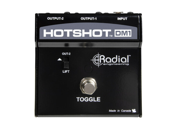 Radial Engineering HotShot DM-1 - Stage Microphone Switcher