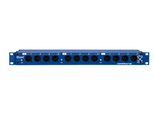 Radial Engineering Catapult Rack RX Rackmount Cat 5 Analogue Audio Distribution Snake Receiver