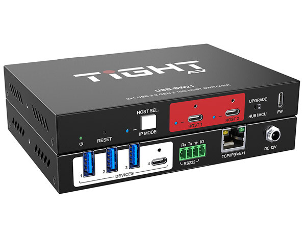 Tight AV USB-SW21 - 2x1 USB 3.2 10G Switcher