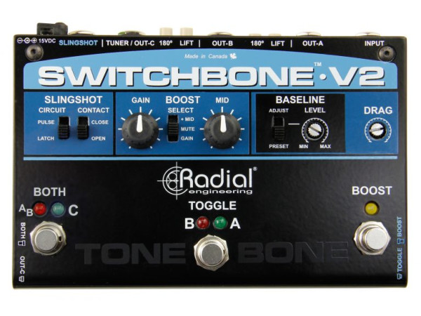 Switchbone V2 - High Perfromance ABY Amp Selector