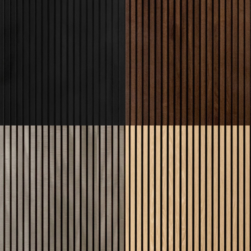 four wood grain textures image