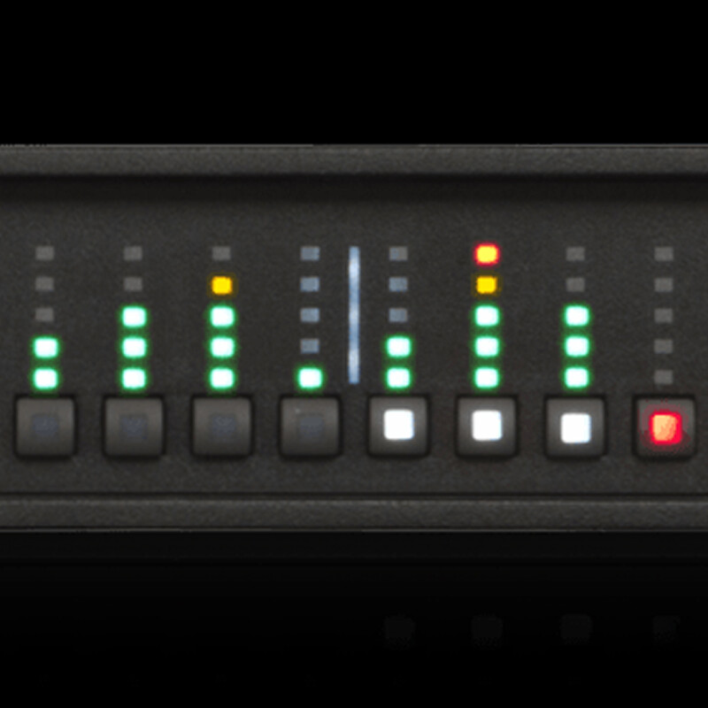 Module I/O Levels and Dedicated Mute Buttons image