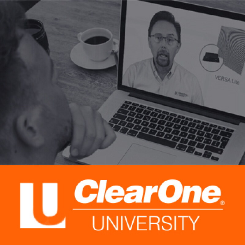 ClearOne University image